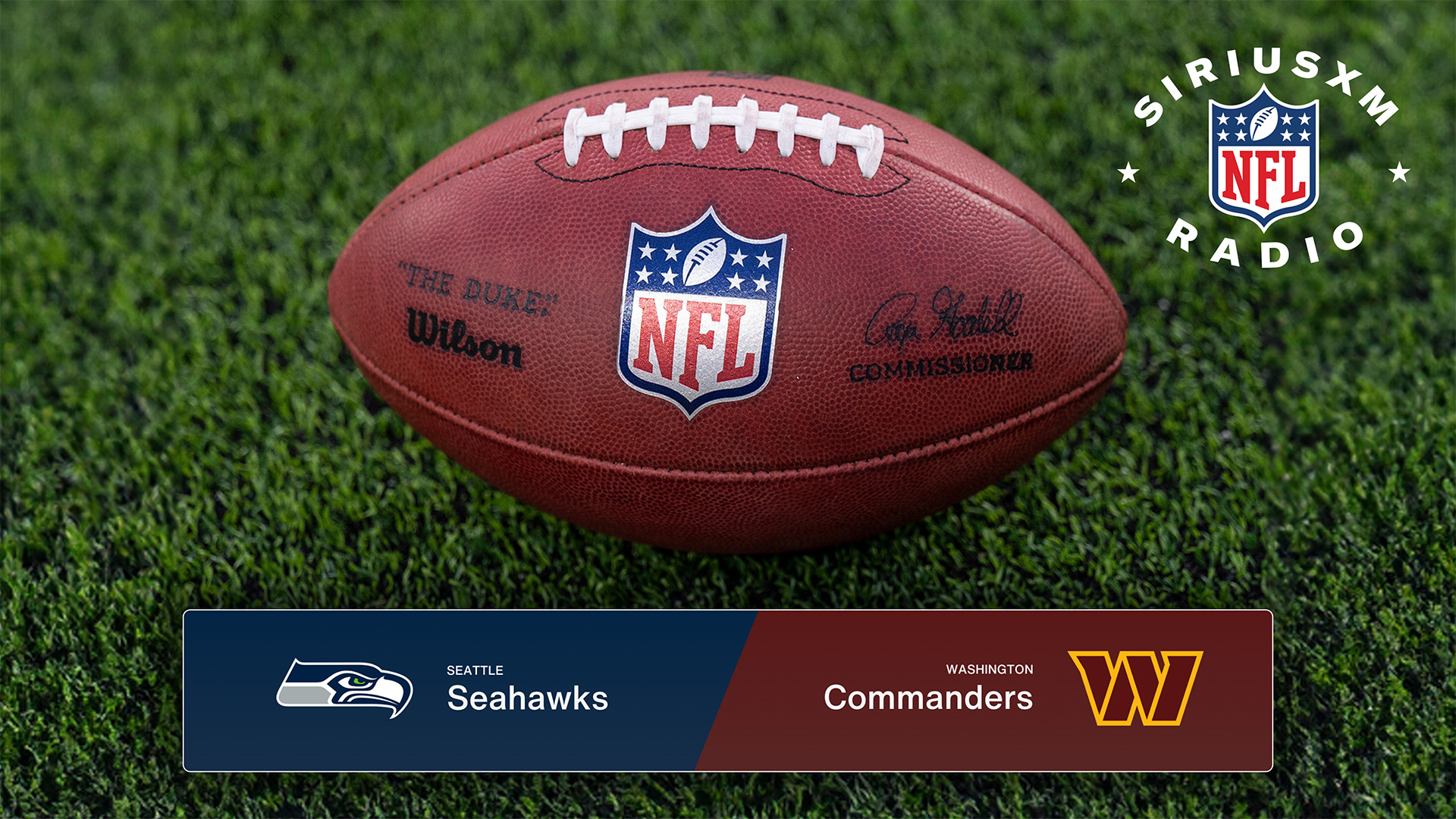 Seahawks-Commanders: Listen to the Live Radio Broadcast - NFL Week 9